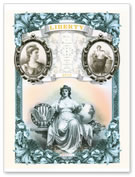 2013 Liberty Intaglio Print from Ideals in Allegory Series 2013 Liberty Intaglio Print from Ideals in Allegory Series