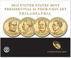 2013 Presidential $1 Four-Coin Sets from Denver and Philadelphia 2013 Presidential $1 Four-Coin Sets from Denver and Philadelphia