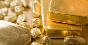 Gold and gold nuggets