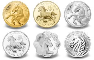 2014 Year of the Horse Coins from Royal Canadian Mint