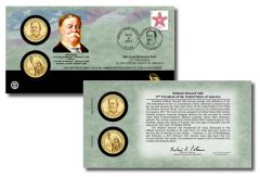 William Howard Taft Presidential $1 Coin Cover