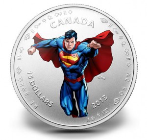 2013 $15 Modern Day Superman Silver Coin