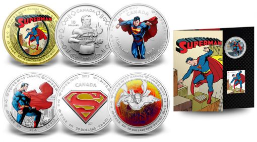 2013 75th Anniversary of Superman Commemorate Coins