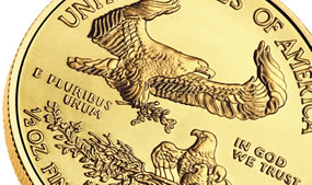 $25 American Gold Eagle bullion coin
