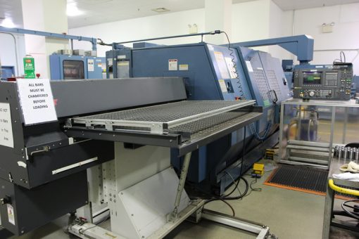 CNC Machine at Philadelphia Mint to Cut Die Blanks