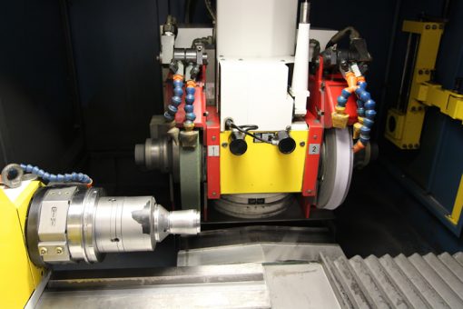 Inner Portion of S-21 CNC Machine at Philadelphia Mint