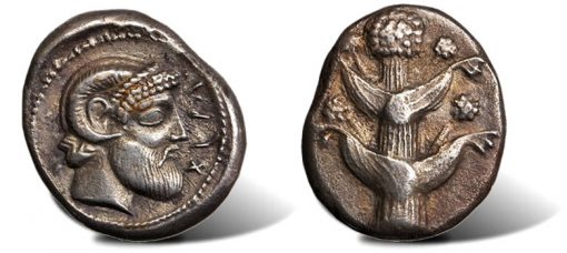 Zeus Ammon Cyrene Tetradrachm