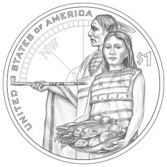 2014 Native American $1 Dollar Design Image