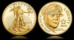 Proof American Gold Eagle and Proof 5-Star Commemorative Gold Coin