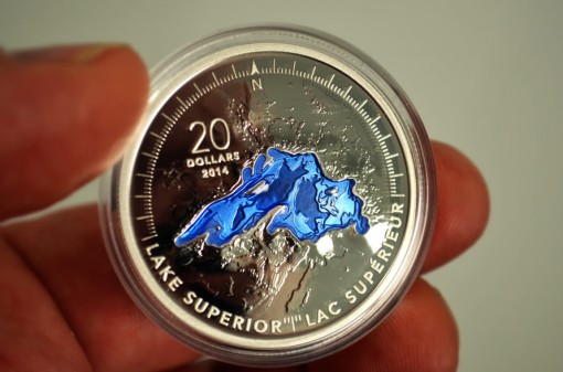 2014 Canadian Lake Superior Silver Coin