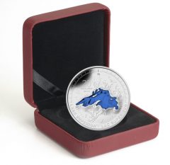 Case and 2014 Lake Superior Silver Coin