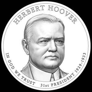 Herbert Hoover Presidential $1 Coin Design