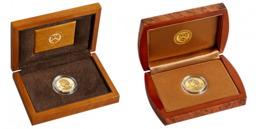 US Mint Lacquered Hardwood Presentation Cases