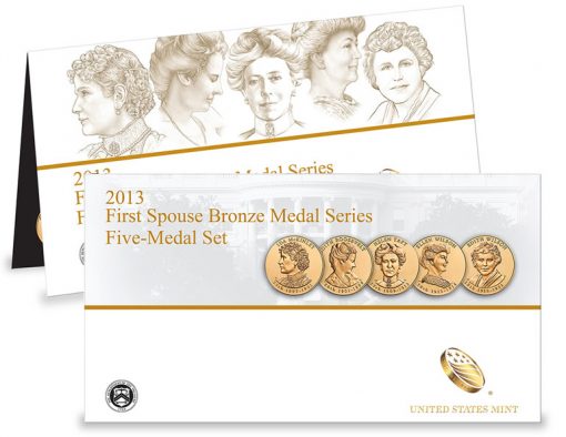 2013 First Spouse Bronze Medal Set