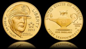 2013-P $5 Uncirculated 5-Star Generals Gold Coin
