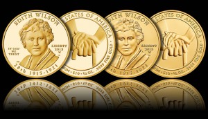 2013 Edith Wilson First Spouse Gold Coins