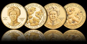 2013 Helen Taft First Spouse Gold Coins
