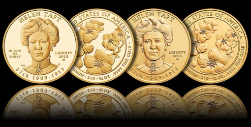 2013-W $10 Helen Taft First Spouse Gold Coins