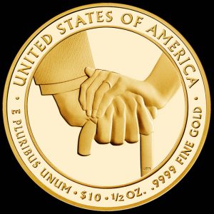 2013-W $10 Proof Edith Wilson First Spouse Gold Coin - Reverse
