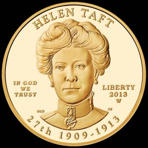 2013-W $10 Proof Helen Taft First Spouse Gold Coin - Obverse