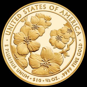 2013-W $10 Proof Helen Taft First Spouse Gold Coin - Reverse