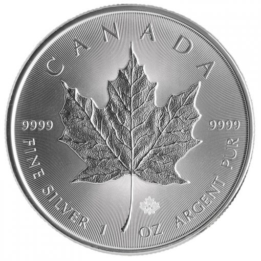 2014 $5 Silver Maple Leaf Bullion Coin - Reverse