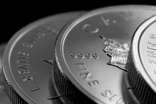2014 $5 Silver Maple Leaf Bullion Coins - Edges