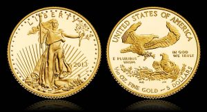 2013-W $5 Proof American Gold Eagle