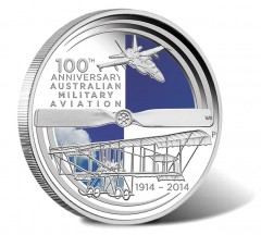 Centenary of Australian Military Aviation Coin Features Bristol Boxkite