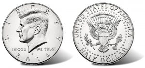 2014 24K Gold Kennedy Half-Dollar Special Product