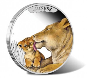 2014 Lioness Silver Proof Coin