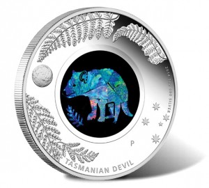 2014 Proof Tasmanian Devil Silver Coin