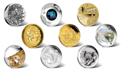 Australian Gold and Silver Coins, Releases in February 2014