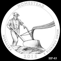 Homestead National Monument of America Quarter and Coin Design Candidate HP-03