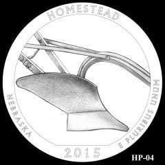 Homestead National Monument of America Quarter and Coin Design Candidate HP-04