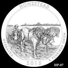 Homestead National Monument of America Quarter and Coin Design Candidate HP-07