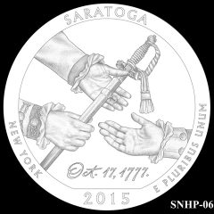 Saratoga National Historical Park Quarter and Coin Design Candidate SNHP-06