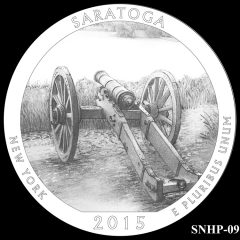 Saratoga National Historical Park Quarter and Coin Design Candidate SNHP-09