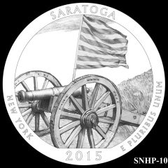 Saratoga National Historical Park Quarter and Coin Design Candidate SNHP-10