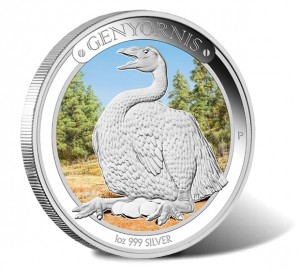 2014 Genyornis 1 oz Silver Proof Coin