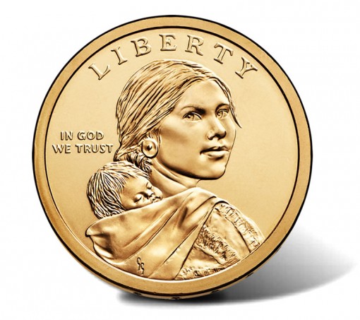 2014 Native American $1 Coin - Obverse