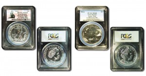2014 &pound;2 Britannia and Lunar Mule Error Coins Graded by PCGS
