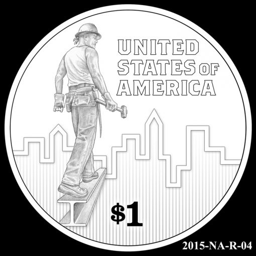 2015 Native American $1 Coin Design Candidate 2015-NA-R-04