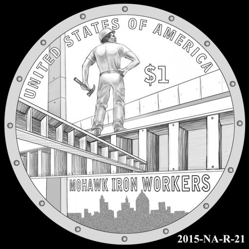 2015 Native American $1 Coin Design Candidate 2015-NA-R-21