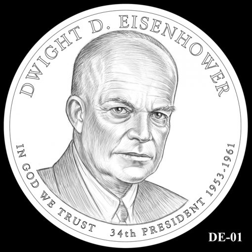 2015 Presidential $1 Coin Design Candidate DE-01