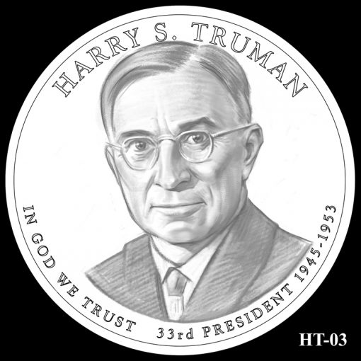 2015 Presidential $1 Coin Design Candidate HT-03