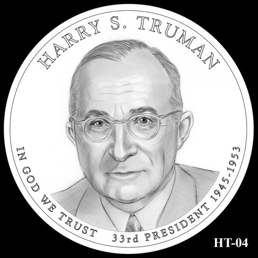 2015 Presidential $1 Coin Design Candidate HT-04