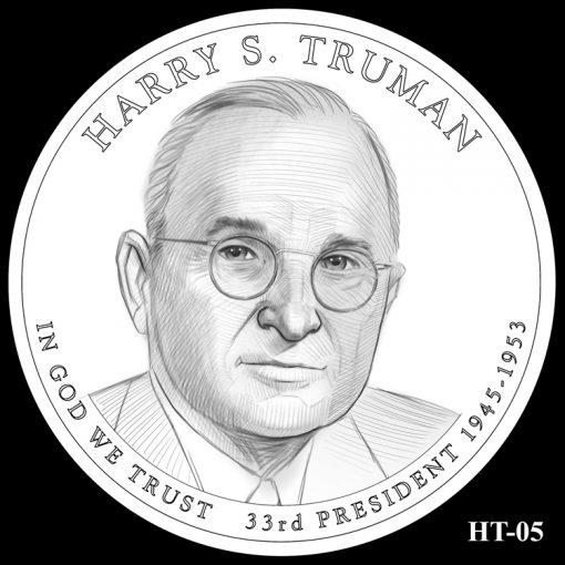 2015 Presidential $1 Coin Design Candidate HT-05
