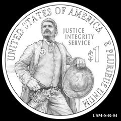 2015 US Marshals Service Commemorative Coin Design Candidate USM-S-R-04