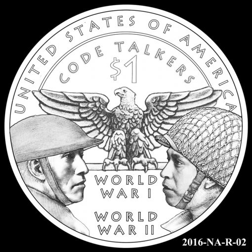 2016 Presidential $1 Coin Design Candidate 2016-NA-R-02